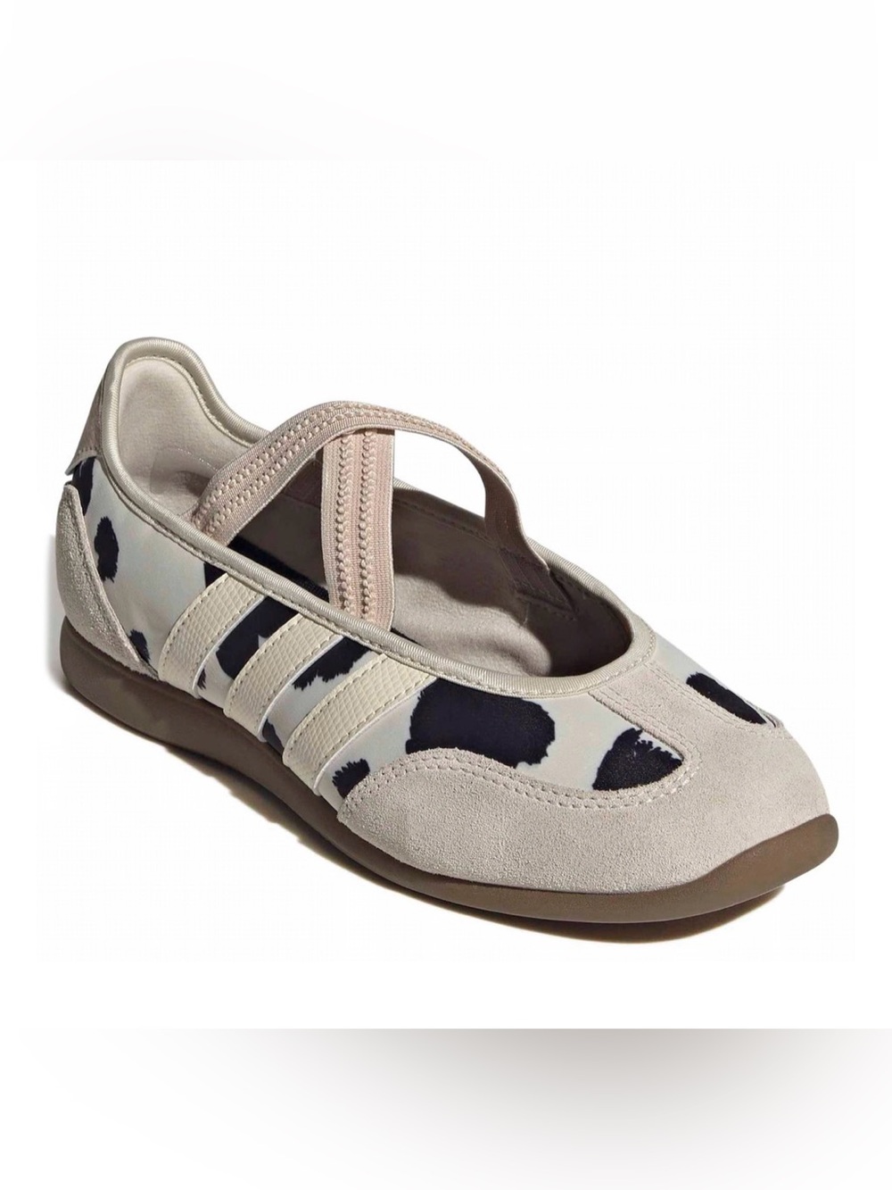 adidas Black and White barreada Mary Jane Style Sneakers - Picture 4 of 7